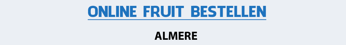 fruit-bezorgen-almere